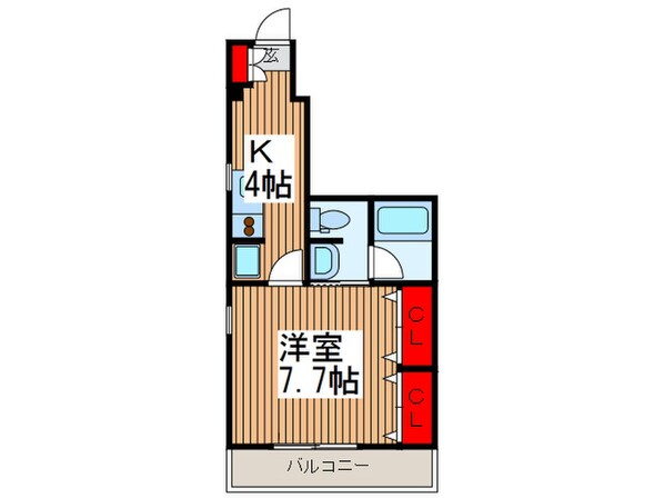 ハグア－ルの物件間取画像